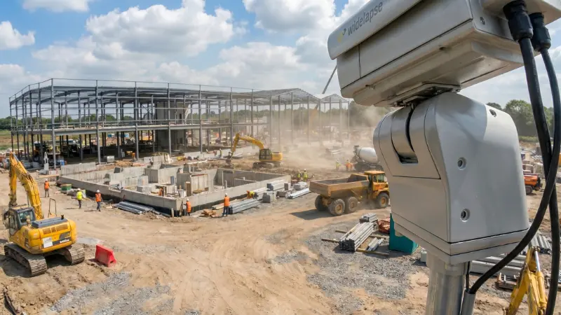 construction site time lapse cameras