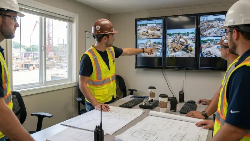 security camera systems for construction sites